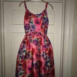 Authentic Vintage 1950s Fit & Flair Dress